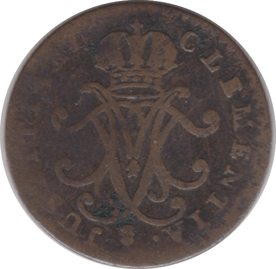 1759 COPPER 1 LIARD LUXEMBOURG - WORLD COINS - Cambridgeshire Coins