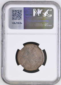1760 HALFPENNY HIBERNIA - VOCE POPULI VG 8 BN - NGC OTHER COINS - Cambridgeshire Coins