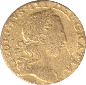 1762 GOLD QUARTER GUINEA ( VF ) - GUINEAS - Cambridgeshire Coins