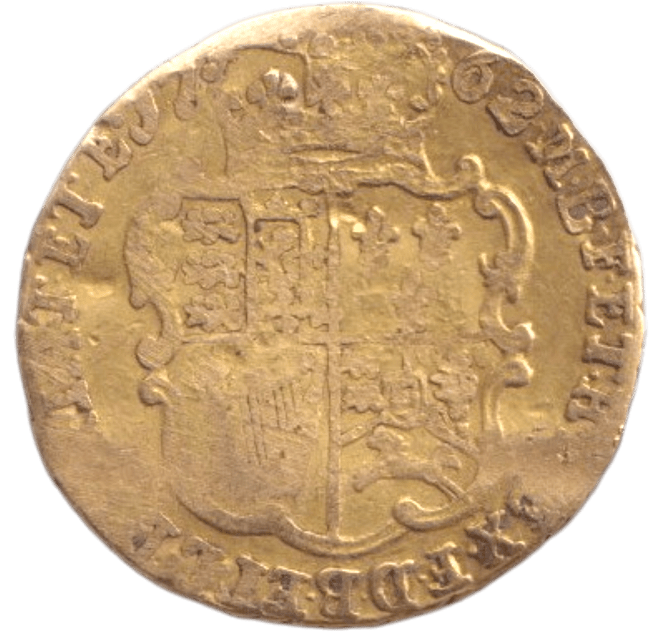 1762 GOLD QUARTER GUINEAS ( FINE ) - GUINEAS - Cambridgeshire Coins