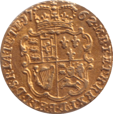 1762 GOLD QUATER GUINEA ( EF ) - GUINEAS - Cambridgeshire Coins