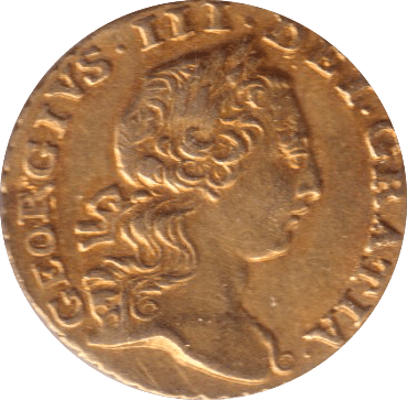 1762 GOLD QUATER GUINEA ( EF ) - GUINEAS - Cambridgeshire Coins