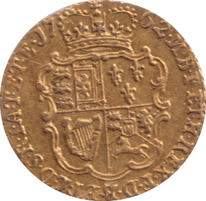 1762 GOLD QUATER GUINEA ( EF ) - GUINEAS - Cambridgeshire Coins