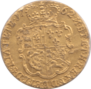 1762 GOLD THIRD GUINEA GEORGE III ( GVF ) - Guineas - Cambridgeshire Coins