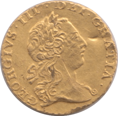 1762 GOLD THIRD GUINEA GEORGE III ( GVF ) - Guineas - Cambridgeshire Coins