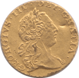 1762 GOLD THIRD GUINEA GEORGE III ( GVF ) - Guineas - Cambridgeshire Coins