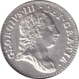 1762 MAUNDY THREEPENCE ( AUNC ) - MAUNDY THREEPENCE - Cambridgeshire Coins