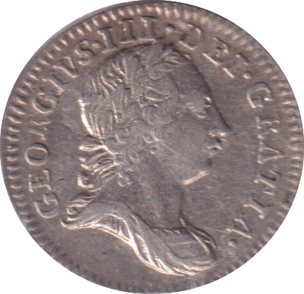 1762 MAUNDY THREEPENCE ( EF ) - MAUNDY THREEPENCE - Cambridgeshire Coins