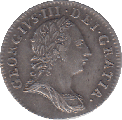 1762 MAUNDY THREEPENCE ( EF ) - MAUNDY THREEPENCE - Cambridgeshire Coins