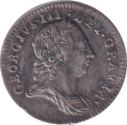 1762 MAUNDY THREEPENCE ( EF ) - MAUNDY THREEPENCE - Cambridgeshire Coins