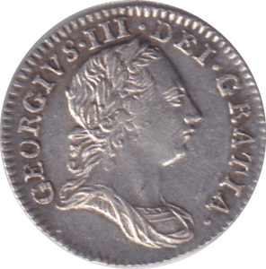 1762 MAUNDY THREEPENCE ( EF ) - MAUNDY THREEPENCE - Cambridgeshire Coins