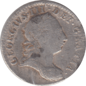 1762 MAUNDY THREEPENCE ( FINE ) - MAUNDY THREEPENCE - Cambridgeshire Coins