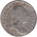 1762 MAUNDY THREEPENCE ( FINE ) - MAUNDY THREEPENCE - Cambridgeshire Coins