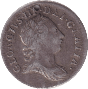 1762 MAUNDY THREEPENCE ( VF ) HOLED - MAUNDY THREEPENCE - Cambridgeshire Coins