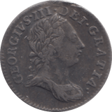 1762 MAUNDY THREEPENCE ( VF ) - MAUNDY THREEPENCE - Cambridgeshire Coins