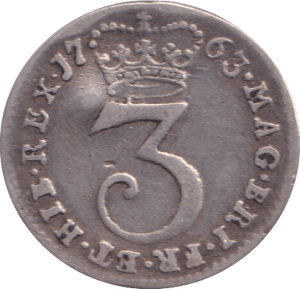 1763 MAUNDY THREEPENCE ( GF ) - MAUNDY THREEPENCE - Cambridgeshire Coins