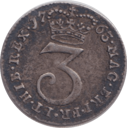 1763 MAUNDY THREEPENCE ( GF ) - MAUNDY THREEPENCE - Cambridgeshire Coins