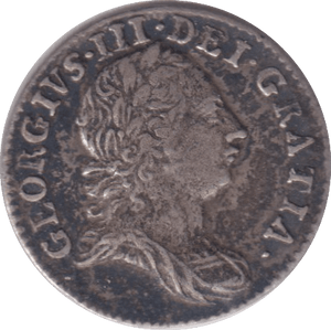 1763 MAUNDY THREEPENCE ( GF ) - MAUNDY THREEPENCE - Cambridgeshire Coins