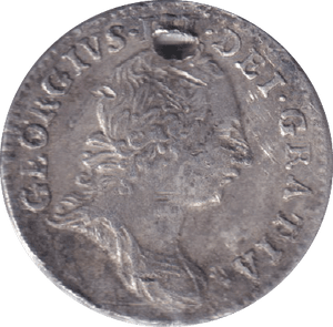 1763 MAUNDY THREEPENCE ( GVF ) HOLED - MAUNDY THREEPENCE - Cambridgeshire Coins