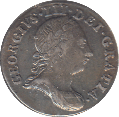 1763 MAUNDY THREEPENCE ( VF ) - MAUNDY THREEPENCE - Cambridgeshire Coins