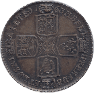 1763 SILVER SHILLING GEORGE III ( UNC ) - SHILLING - Cambridgeshire Coins