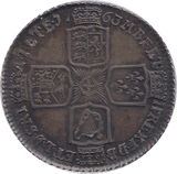 1763 SILVER SHILLING GEORGE III ( UNC ) - SHILLING - Cambridgeshire Coins