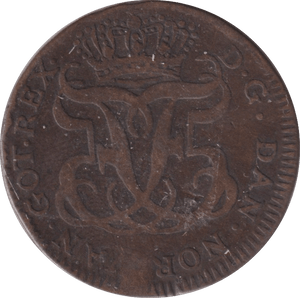 1764 24 SHILLINGS DANISH WEST INDIES - WORLD COINS - Cambridgeshire Coins