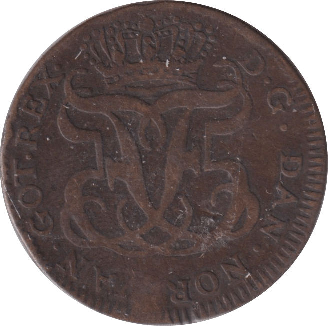 1764 24 SHILLINGS DANISH WEST INDIES - WORLD COINS - Cambridgeshire Coins