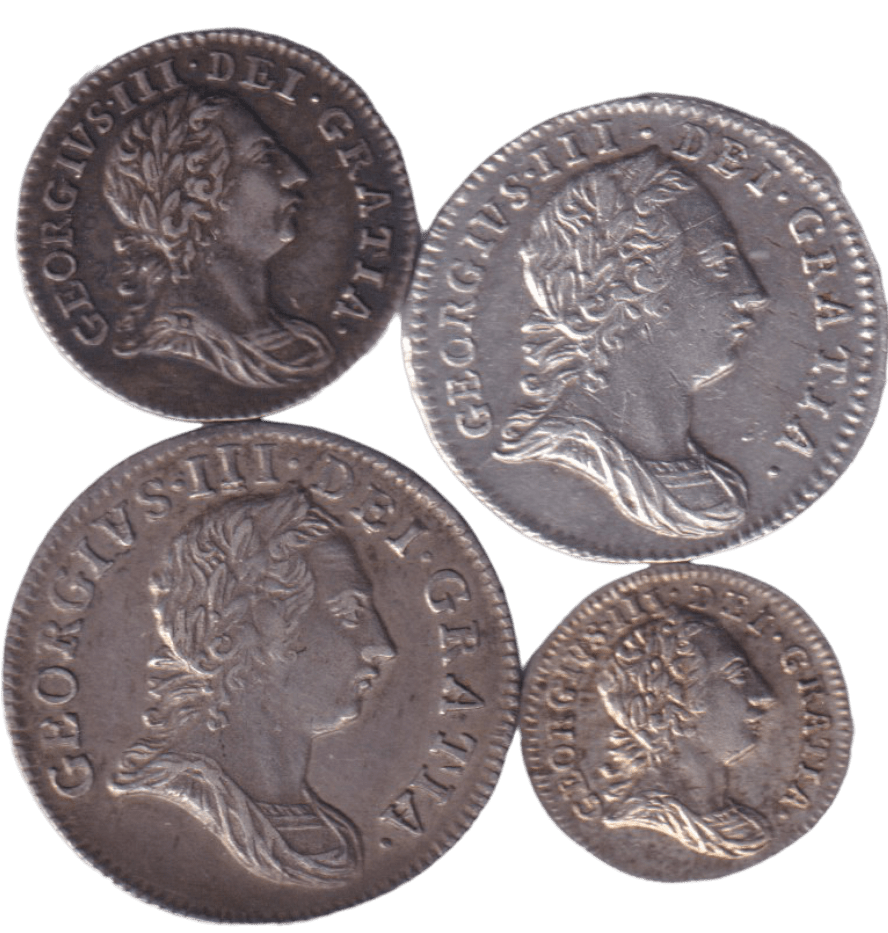 1766 MAUNDY SET - Maundy Set - Cambridgeshire Coins