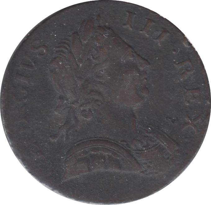 1770 HALFPENNY ( VF ) - HALFPENNY - Cambridgeshire Coins