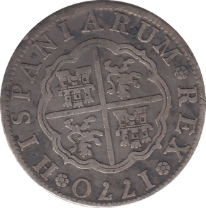 1770 ONE REALE SPAIN - WORLD COINS - Cambridgeshire Coins