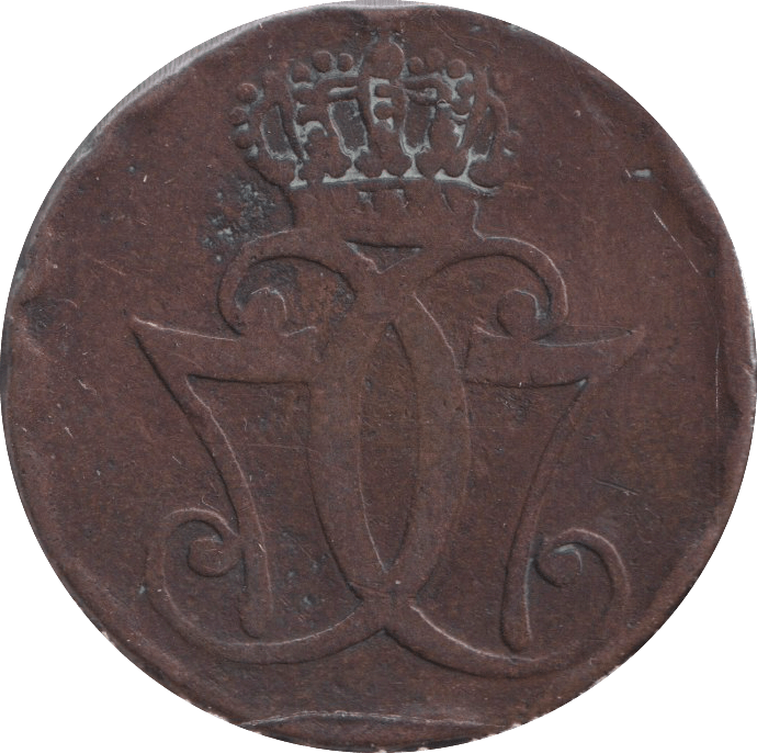 1771 1 SHILLING DENMARK - WORLD COINS - Cambridgeshire Coins