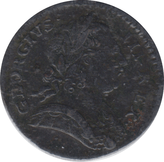 1771 FARTHING ( F ) - FARTHING - Cambridgeshire Coins