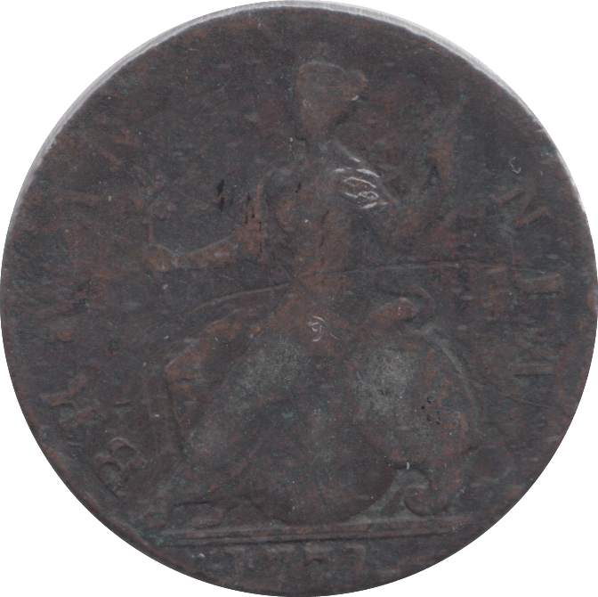 1771 HALFPENNY ( FINE ) - HALFPENNY - Cambridgeshire Coins