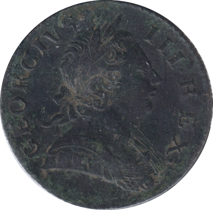 1771 HALFPENNY ( VF ) - HALFPENNY - Cambridgeshire Coins