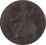 1771 PENNY GEORGE III ( FINE) - PENNY - Cambridgeshire Coins