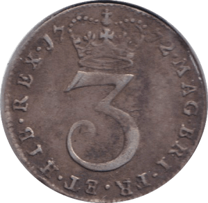 1772 MAUNDY THREEPENCE ( GF ) - MAUNDY THREEPENCE - Cambridgeshire Coins