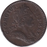 1773 FARTHING ( EF ) - FARTHING - Cambridgeshire Coins
