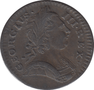 1773 FARTHING ( EF ) - FARTHING - Cambridgeshire Coins