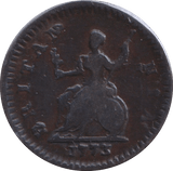 1773 FARTHING ( FINE ) - FARTHING - Cambridgeshire Coins