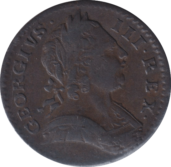 1773 FARTHING ( GF ) - FARTHING - Cambridgeshire Coins