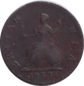 1773 FARTHING ( GF ) - FARTHING - Cambridgeshire Coins