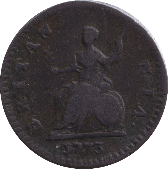 1773 FARTHING ( GF ) - FARTHING - Cambridgeshire Coins