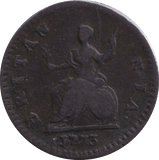 1773 FARTHING ( GF ) - FARTHING - Cambridgeshire Coins