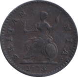 1773 FARTHING ( GF ) - FARTHING - Cambridgeshire Coins
