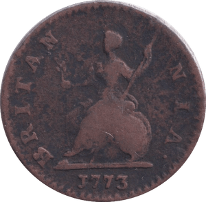 1773 FARTHING ( GF ) - FARTHING - Cambridgeshire Coins
