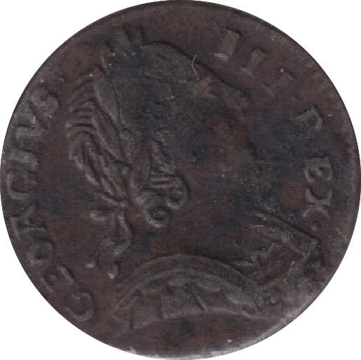 1773 FARTHING ( VF ) - FARTHING - Cambridgeshire Coins