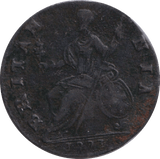 1773 HALF PENNY ( VF ) - HALFPENNY - Cambridgeshire Coins