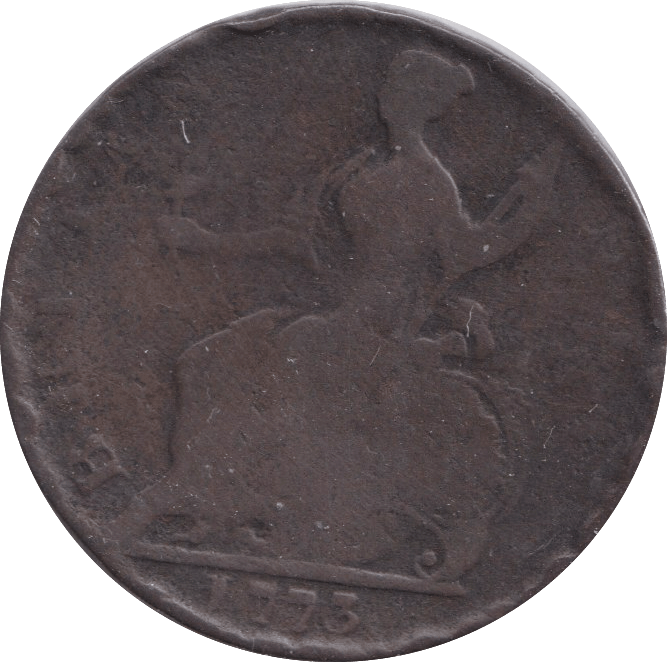 1773 HALFPENNY ( NF ) - HALFPENNY - Cambridgeshire Coins