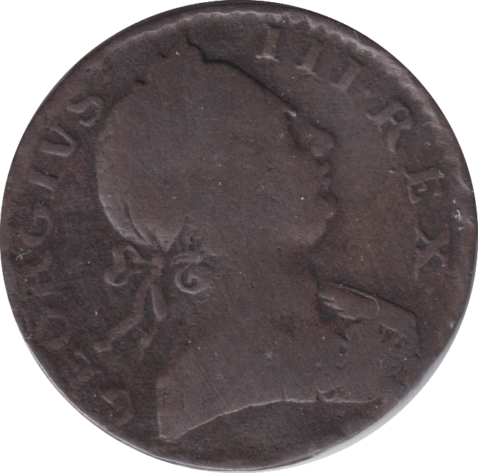 1773 HALFPENNY ( NF ) - HALFPENNY - Cambridgeshire Coins